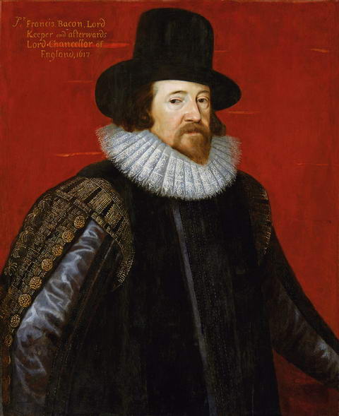 Portrait (edited) of Sir Francis Bacon, often called "the Father of the Scientific Method." Public domain, via Wikimedia Commons. Click for article online